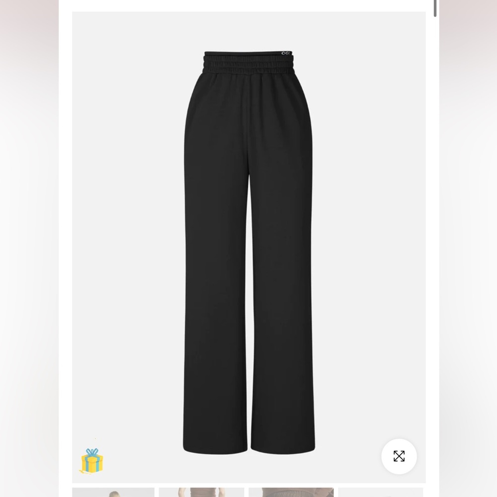 OGL Double Waistband Straight Leg Pants